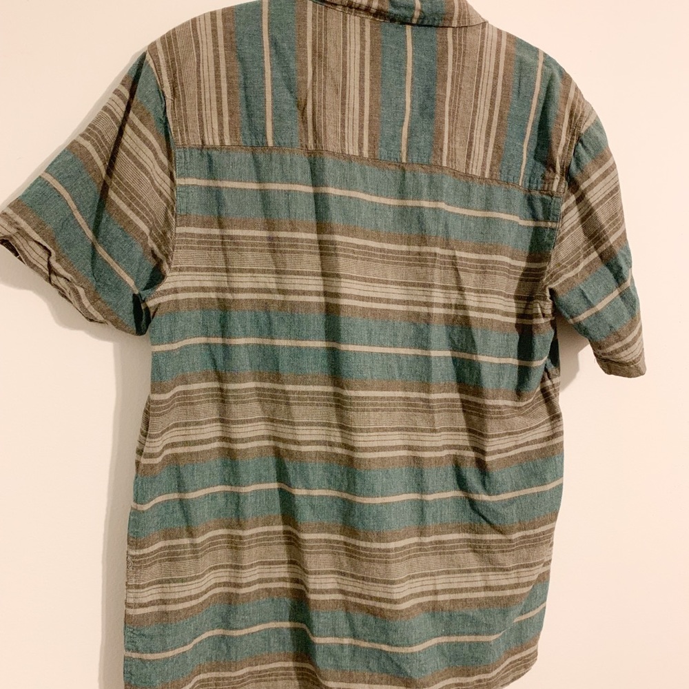Nomad Division Hippy Tree Button Down. Striped - image 4